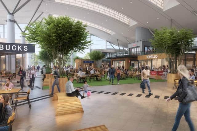 Plans include a central area to offer additional seating and can transform into an event space for live music, dance, theatre, children’s craft activities, community arts and more