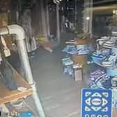 The video shows some ghostly goings-on in this historic Newport Pagnell shop