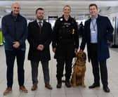 British Trasport Police head the two day operation to smash local drug lines
