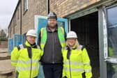 Work is continuing on a project to build 200 new homes on the Lakes Estate in Bletchley, with the first new properties set to be handed over to Milton Keynes City Council this spring