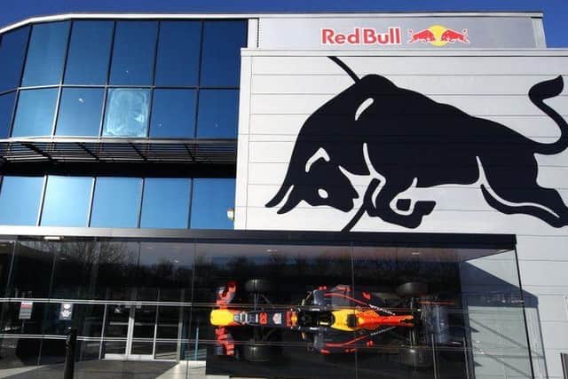 The Red Bull campus is at Tilbrook in Milton Keynes