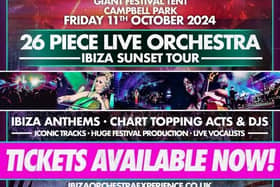 The Ibiza Orchestra Experience comes to Campbell Park on October 11