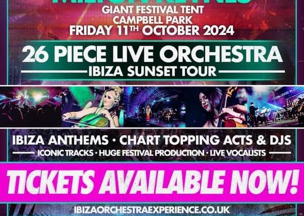 The Ibiza Orchestra Experience comes to Campbell Park on October 11