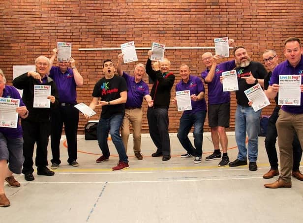 Milton Keynes’ very own male barbershop chorus are running a free 6-week 'Love to Sing' course starting on June 13