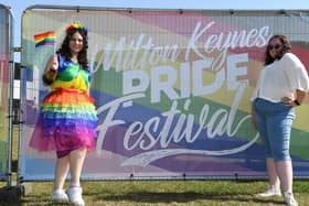MK Pride attracted thousands of people at Campbell Park on Saturday