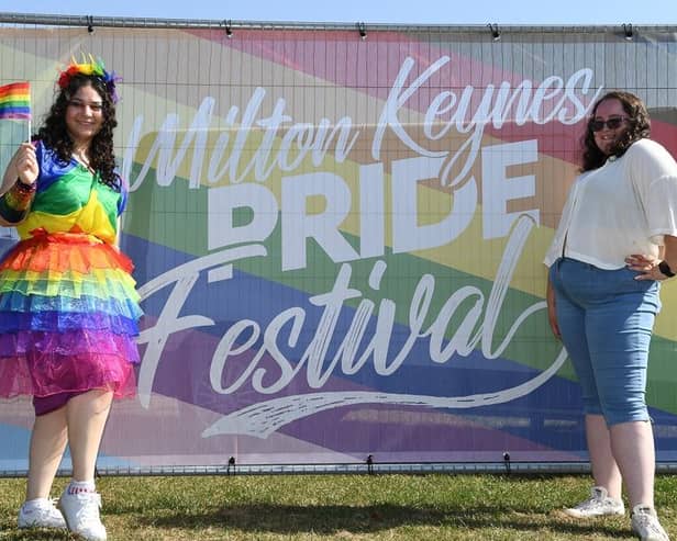 MK Pride attracted thousands of people at Campbell Park on Saturday