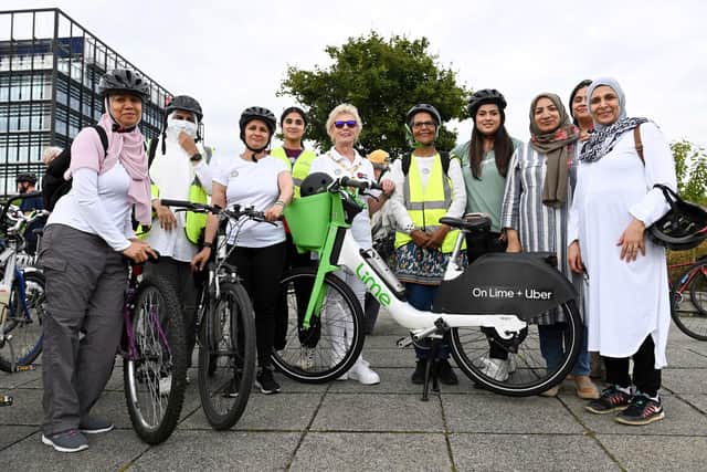 Women meet to share stories about barriers they face cycling in MK