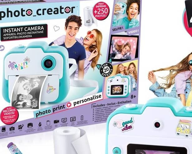 Snap happy with Photo Creator Instant Camera and Pocket Printer