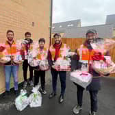 Young Muslims from AMYA prepare to spread the Christmas cheer in Milton Keynes