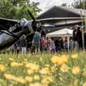 Lysander in a field of flowers. Special Operations Evening 2023