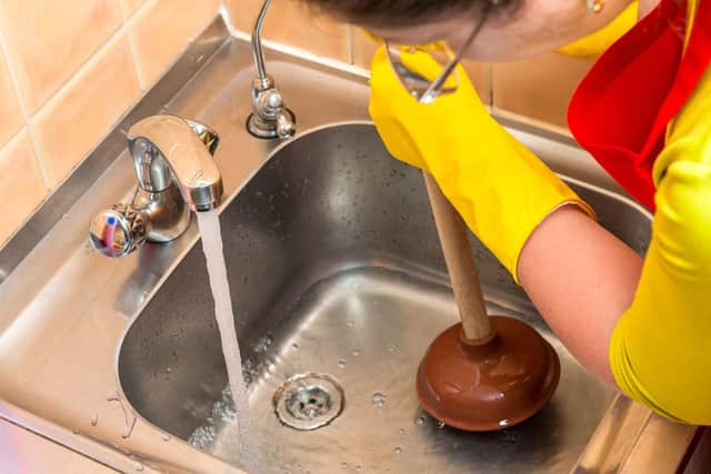 Putting turkey fat down the sink can lead to clogged pipes