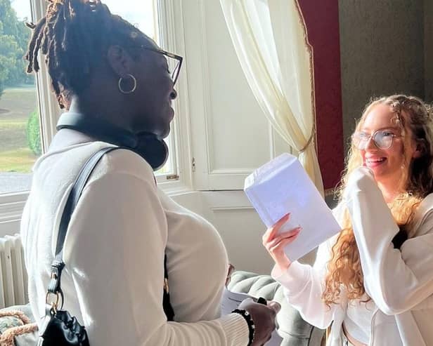 There were happy faces at Thornton College when students collected their A Level results