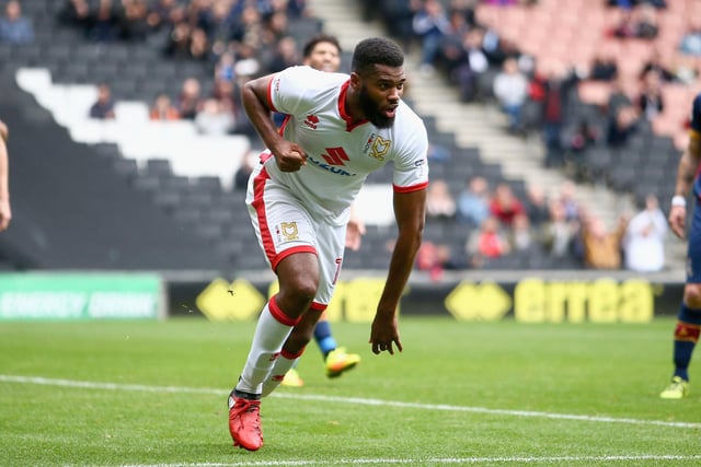 The 2017/18 season was a forgettable one for MK Dons as they went down with a whimper. The defensive unit was a concern all year, and Ebanks-Landell, on loan from Wolves, played a part in that. He made 35 appearances during the course of the season, scoring three goals