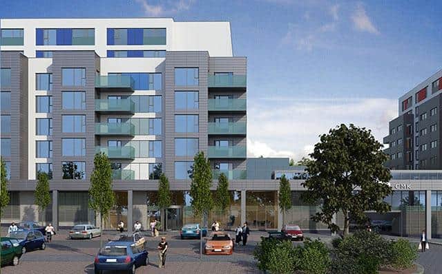 Enigma Square at CMK is a build-to-rent scheme
