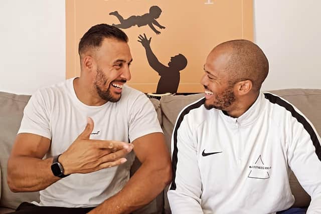 Ruel and AJ started the Relatable Dads podcast following a conversation in a gym, and in its early stages, it is attracting great audiences