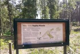 Aspley Woods covers 326 hectares of mainly conifer plantation woodland with some areas of semi-ancient natural woodland, and is located between Woburn Sands, Bow Brickhill and Aspley Guise.