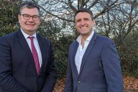 Iain Stewart (left) and Ben Everitt