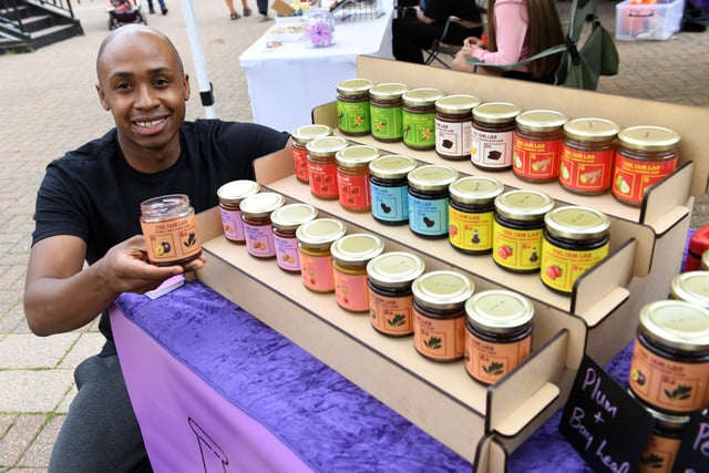Up to 30 stalls offered a huge range of foods and crafts