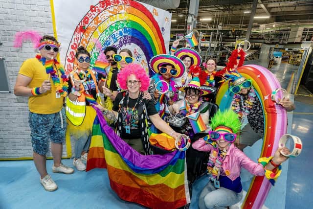 Milton Keynes Amazon team celebrates Pride month