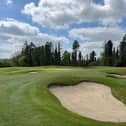 The par five 15th hole at Killeen Castle