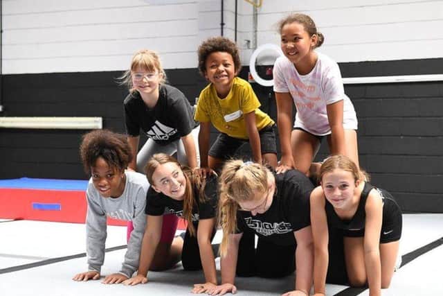 These youngsters thoroughly enjoyed their session
