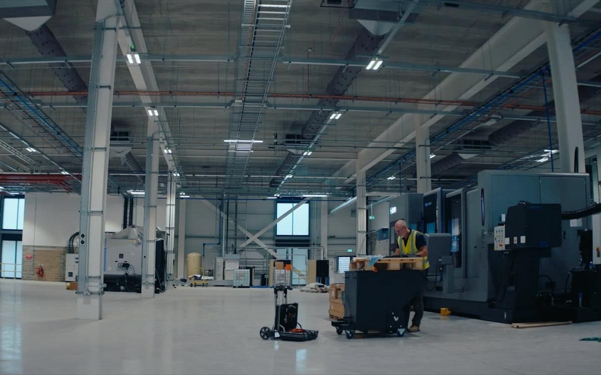 Large new factory making parts for spaceships opens up in Milton Keynes