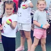 Children enjoying a tennis class at one of the sessions run by All People Active in New Bradwell