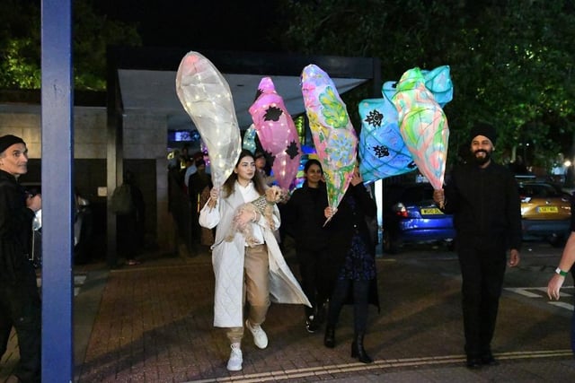 Some fabulous lanterns in the parade