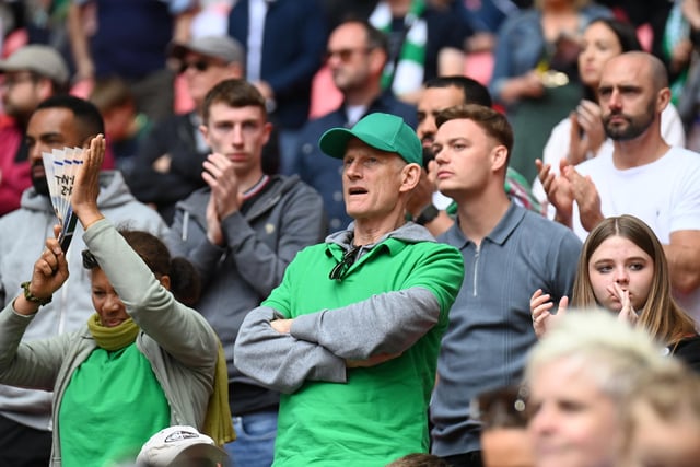 Newport Pagnell Town supporters at Wembley