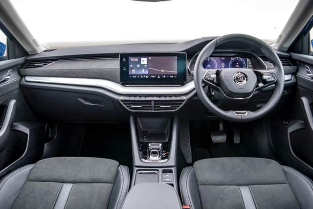 Like all new Octavia's the iV's interior is another step up in quality