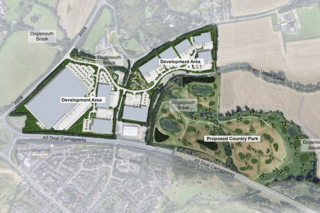 A master plan for the Frontier Park development. Credit: Frontier Estates