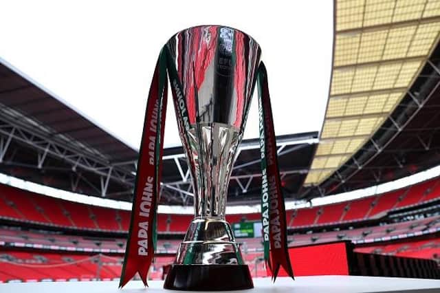 <p>The Papa John’s Trophy </p>