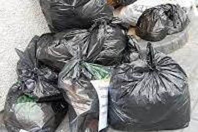 Piles of smelly binbags are mounting up in areas where people have not yet received the new wheelie bins in Milton Keynes
