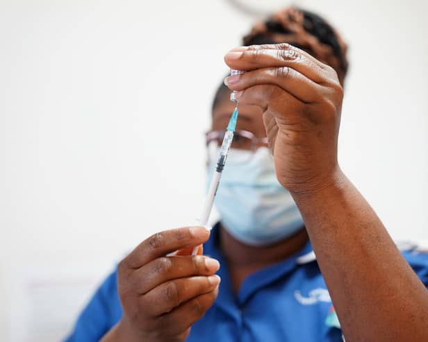 Eligible patients across Milton Keynes are being urged to get their spring COVID-19 top-up jabs. Photo: Jacob King/PA Wire