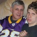Kieth Ridley with dad Paul