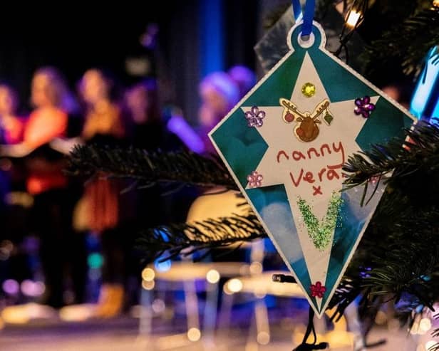 Lights of Love in-memory decoration