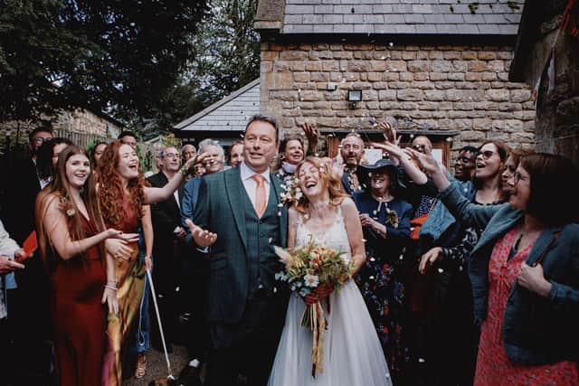 Naomi and Andrew's wedding was a great success at The Old School Wolverton