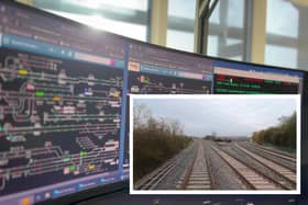 The new East West Rail signalling workstation