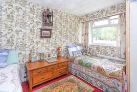One of the five bedrooms