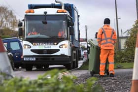 Staff shortages are resulting in late bin ollections in Milton Keynes this week