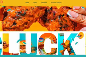The Cluck'd website homepage says it is coming soon to MK. Photo: Cluck'd website