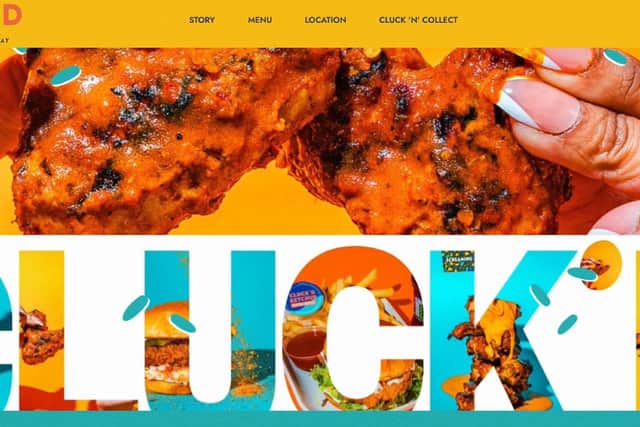 The Cluck'd website homepage says it is coming soon to MK. Photo: Cluck'd website