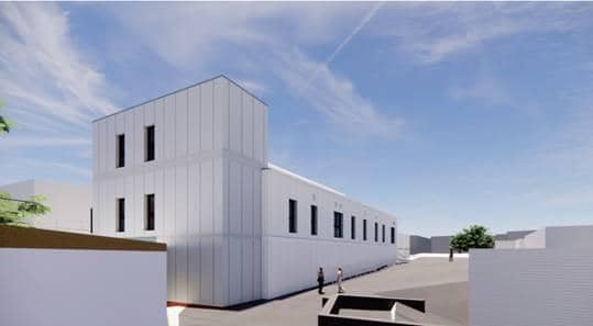 Artists' impression of how the new operating theatres will look at Milton Keynes University Hospital