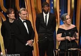 Nobody questioned why Milton Keynes YouTuber Raphyun Lizwa was on stage with the cast of Oppenheimer at the BAFTA awards on Sunday