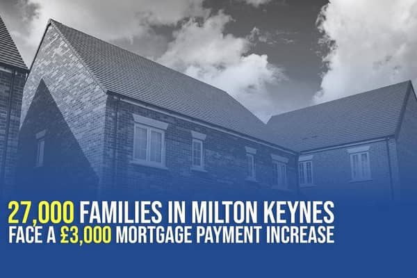 Analysis from the Labour Party allows people to search the amount that mortgages are predicted to rise, including by £3,000 in Milton Keynes, which could impact as many as 27,000 families