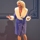 Faye Tozer in Singin in the Rain, photo by Manuel Harlan