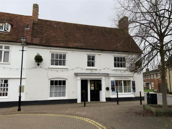 The well presented property which offers numerous period features, is located in Market Square, Stony Stratford