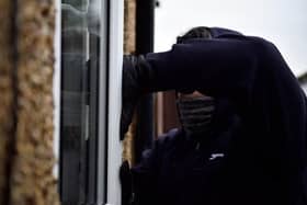Milton Keynes police are asking if anyone saw the burglar