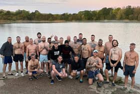 The Man Cave lads from Milton Keynes tested out the theory that cold water swimming boosts mental health