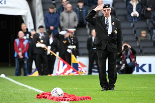MK Dons held Armed Forces Day at Stadium MK on Saturday, and marked Remembrance prior to kick-off